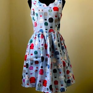 ModCloth Fervour Hot Air Balloon Dress Medium